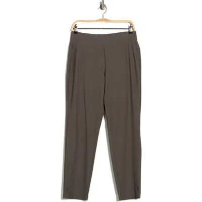 Eileen Fisher Slim Ankle Pants In Green