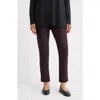 Eileen Fisher Slim Ankle Pants In Purple