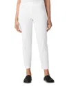 Eileen Fisher Slim Ankle Pants In White