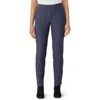 Eileen Fisher Slim Ankle Stretch Crepe Pants In Ocean