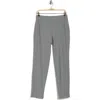 Eileen Fisher Slim Ankle Stretch Crepe Pants In Steel