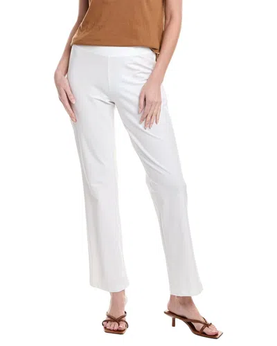 Eileen Fisher Slim Bootcut Pant In White