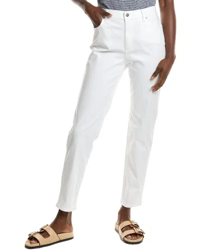 Eileen Fisher Slim Fit Jeans In White