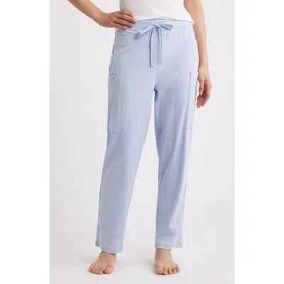 Eileen Fisher Slouchy Ankle Pajama Pants In Bellflower