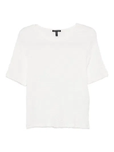 Eileen Fisher Snug Top In White