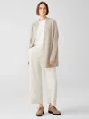 Eileen Fisher Soft Twill Wide-leg Pant In Neutral