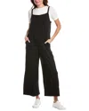Eileen Fisher Square Neck Ankle Jumpsuit In Black