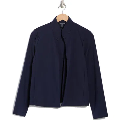 Eileen Fisher Stand Collar Jacket In Black