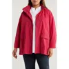 Eileen Fisher Stand Collar Jacket In Azalea