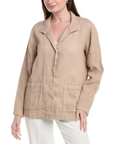 EILEEN FISHER EILEEN FISHER STAND COLLAR JACKET