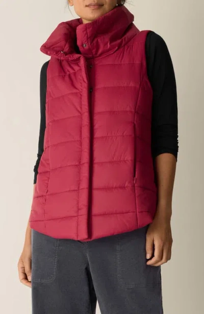 EILEEN FISHER EILEEN FISHER STAND COLLAR PUFFER VEST