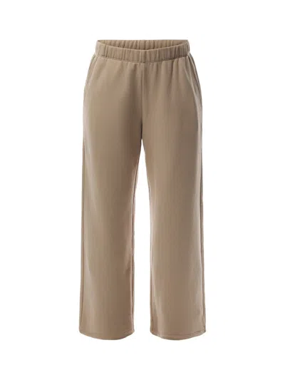 Eileen Fisher Straight Ankle Trouser In Wheat