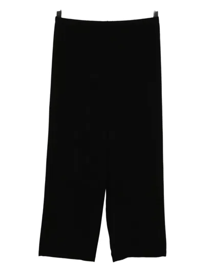 Eileen Fisher Straight Ankle Pants In Black