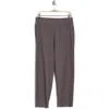 Eileen Fisher Straight Leg Ankle Pants In Meteor
