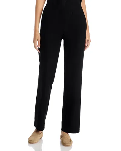 Eileen Fisher Straight Leg Pants In Black