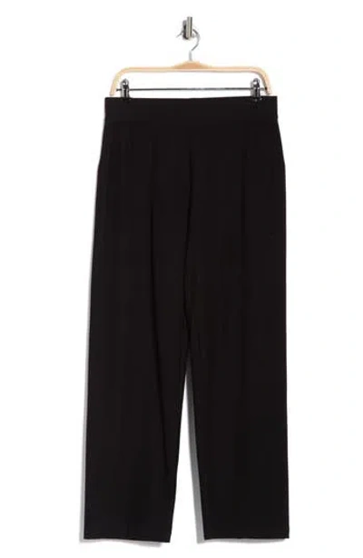 Eileen Fisher Straight Leg Pants In Black