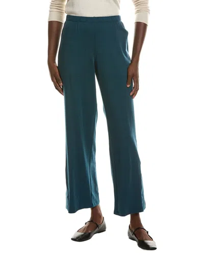 Eileen Fisher Straight Pant In Animal Print