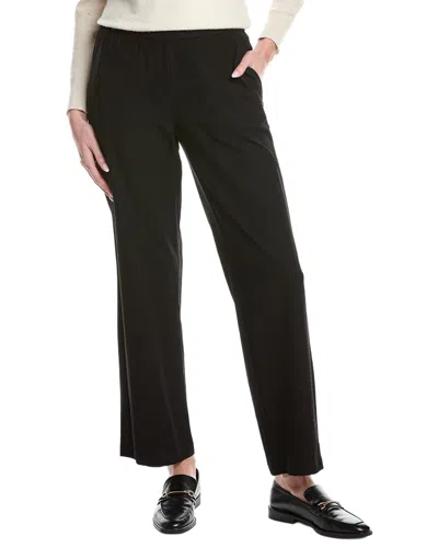 Eileen Fisher Straight Pant In Black