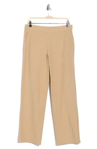 Eileen Fisher Straight Pants In Brown