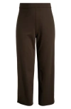 Eileen Fisher Stretch Ankle Straight Leg Pants In Wren
