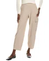 Eileen Fisher Stretch Cargo Pant In White