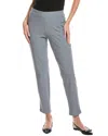 Eileen Fisher Stretch Crepe Pant In Gray