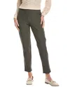 Eileen Fisher Stretch Crepe Pant In Green