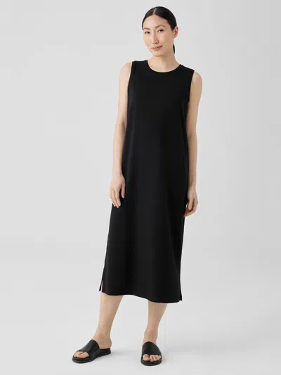 EILEEN FISHER STRETCH JERSEY KNIT TANK DRESS