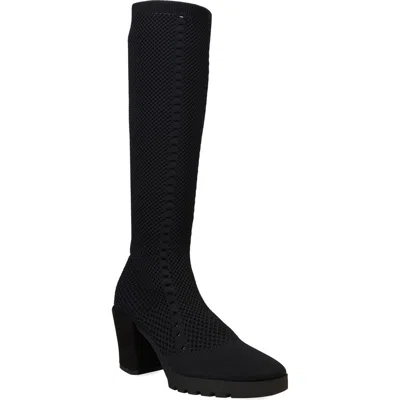 Eileen Fisher Syd Stretch Knee High Boot In Black