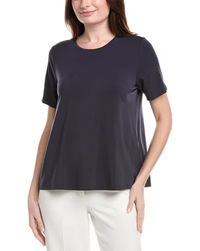 Eileen Fisher T-shirt In Black