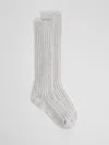 Eileen Fisher Tall Rib Slouch Sock In Gray