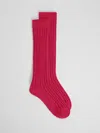 Eileen Fisher Tall Rib Slouch Sock In Pink