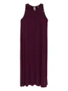 Eileen Fisher Tank Jersey Dress In Purple