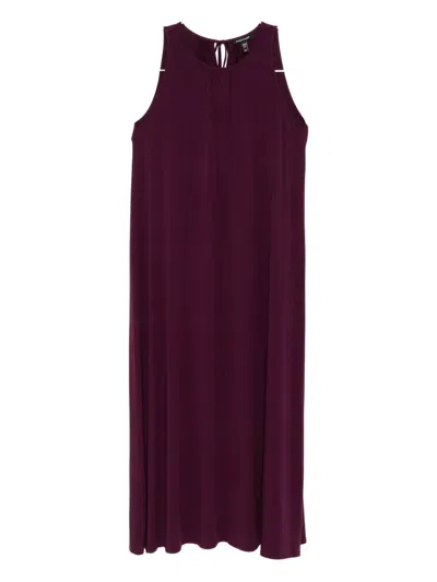 Eileen Fisher Tank Jersey Dress In Purple
