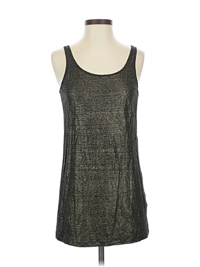 Pre-owned Eileen Fisher Tank Top Black Halter Neckline Tops