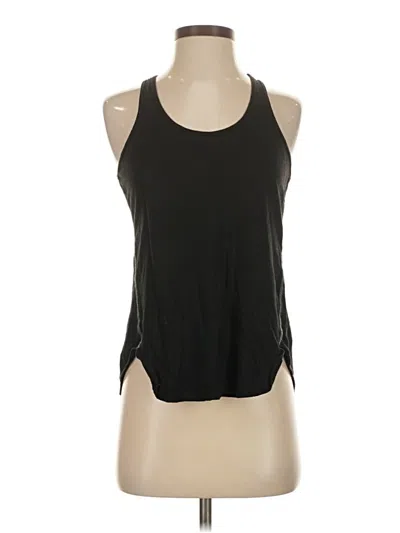 Pre-owned Eileen Fisher Tank Top Black Halter Neckline Tops
