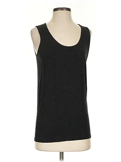 Pre-owned Eileen Fisher Tank Top Black Strapless Neckline Tops