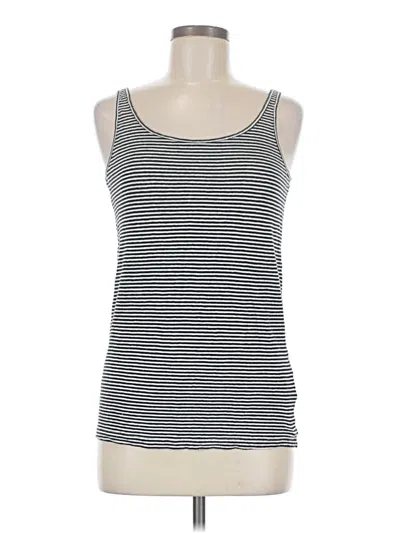 Pre-owned Eileen Fisher Tank Top Blue Halter Neckline Tops
