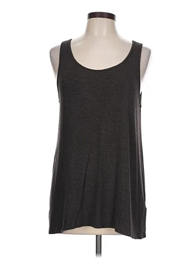 Pre-owned Eileen Fisher Tank Top Gray Strapless Neckline Tops