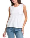Eileen Fisher Organic Linen Tank In White