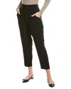 EILEEN FISHER TAPER SILK ANKLE PANT