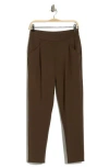 Eileen Fisher Tapered Ankle Pants In Brown