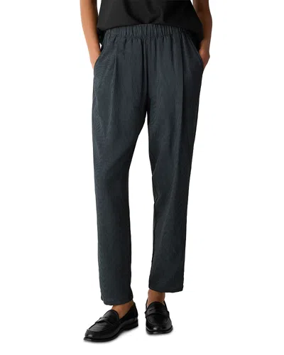 Eileen Fisher Tapered Ankle Pants In Gray