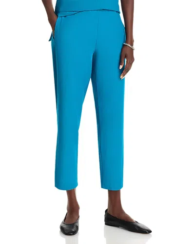 Eileen Fisher Tapered Trousers In Jewel