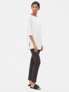 Eileen Fisher Tencel Jersey Tunic In White