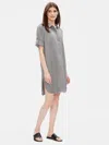 Eileen Fisher Tencel Linen Shirtdress In White