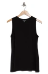Eileen Fisher Tencel® Lyocell Tank Top In Black