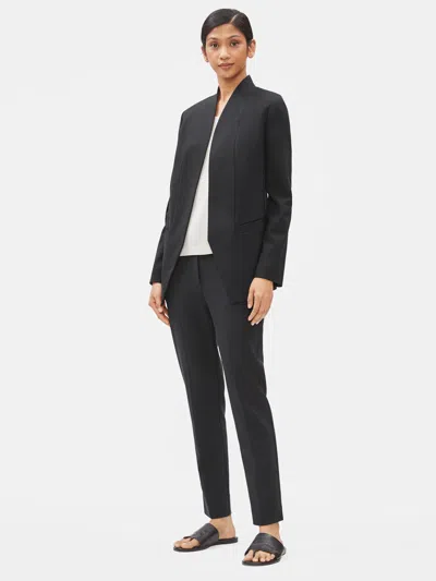 Eileen Fisher Tencel Stretch Jacket In Gray