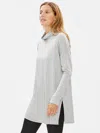 Eileen Fisher Tencel Stretch Terry Turtleneck Tunic