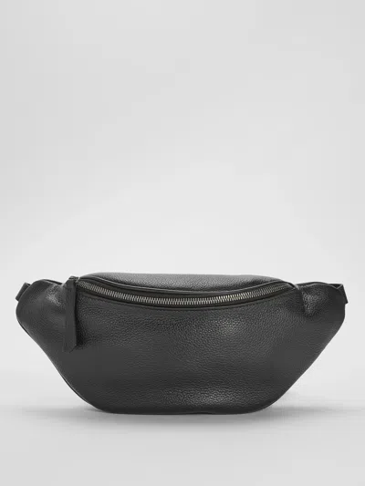 EILEEN FISHER TEXTURED ITALIAN LEATHER BELT BAG